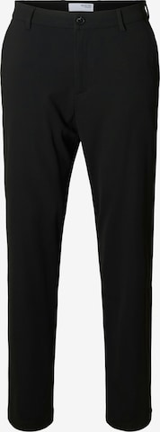 SELECTED Tapered Pants 'SLH172-LORENT' in Black: front