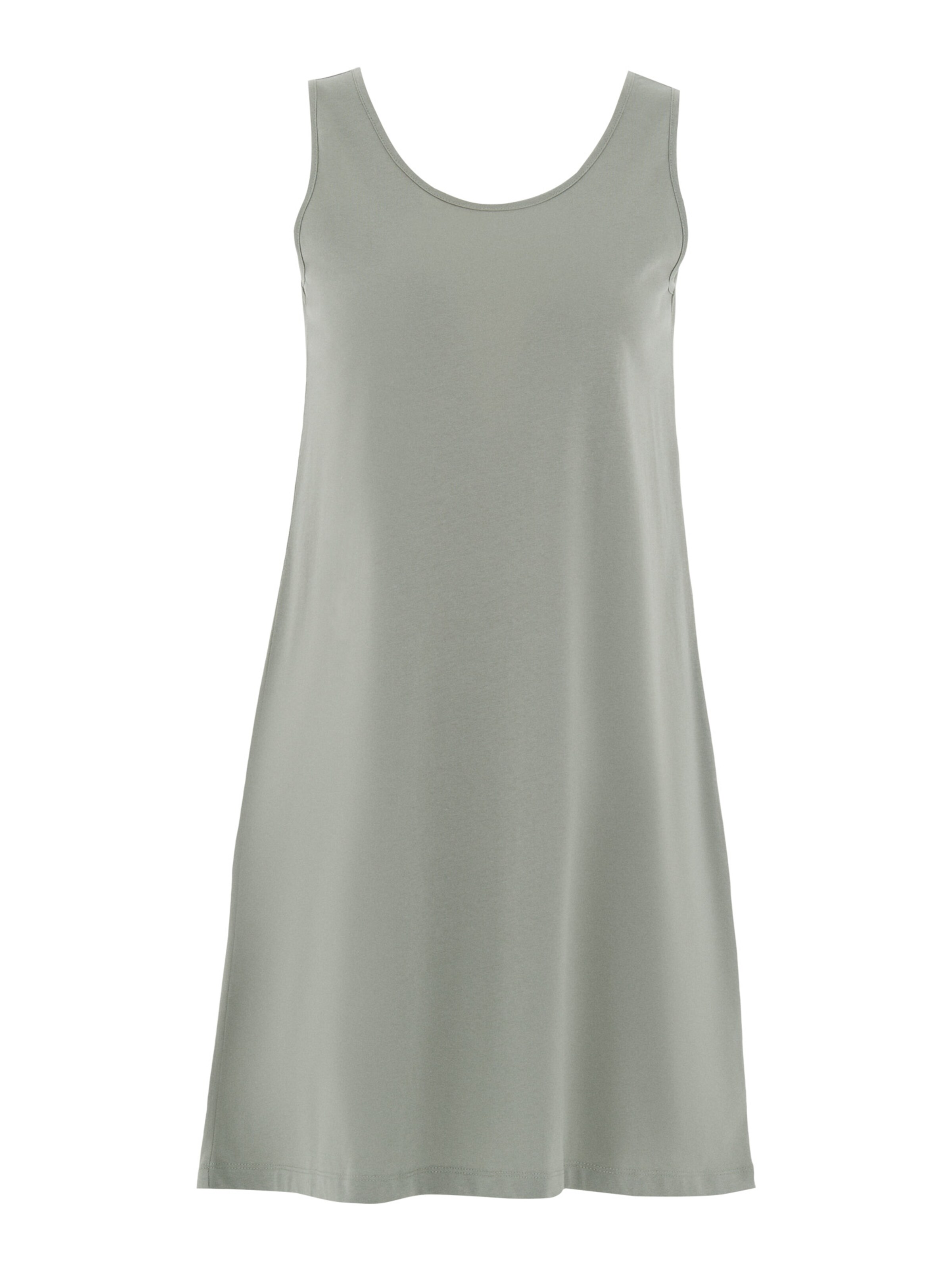 Organication Nachthemd in Grün: Vorderseite