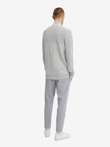 TOM TAILOR Knit Cardigan in Grey