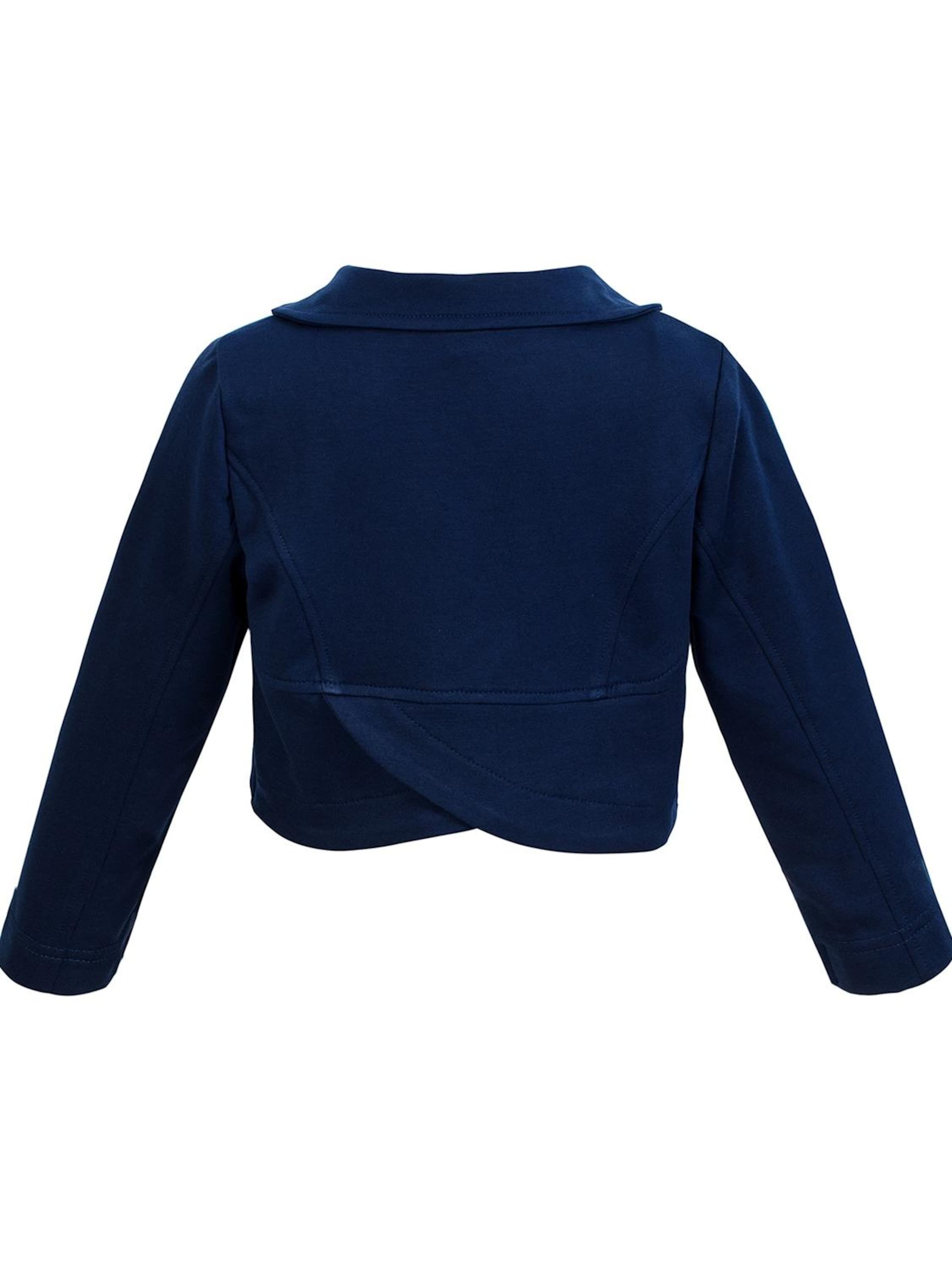 La V Bodywarmer 'Vest met klassie kraag' in Blauw