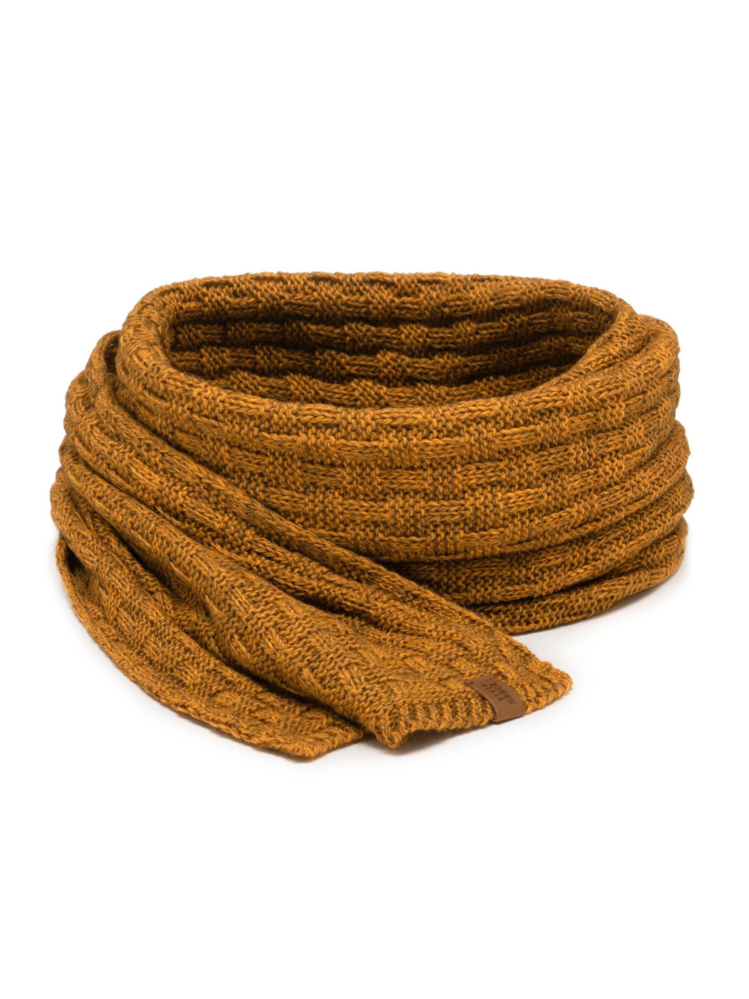 Écharpe '7015S' Vivisence en jaune : devant