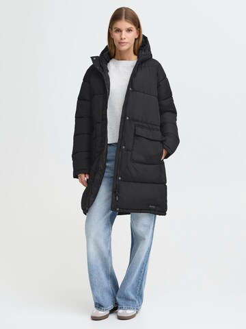 Cappotto invernale ' OXMINNA LONG ' di Oxmo in nero