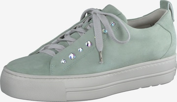 Paul Green Sneakers laag in Groen: voorkant