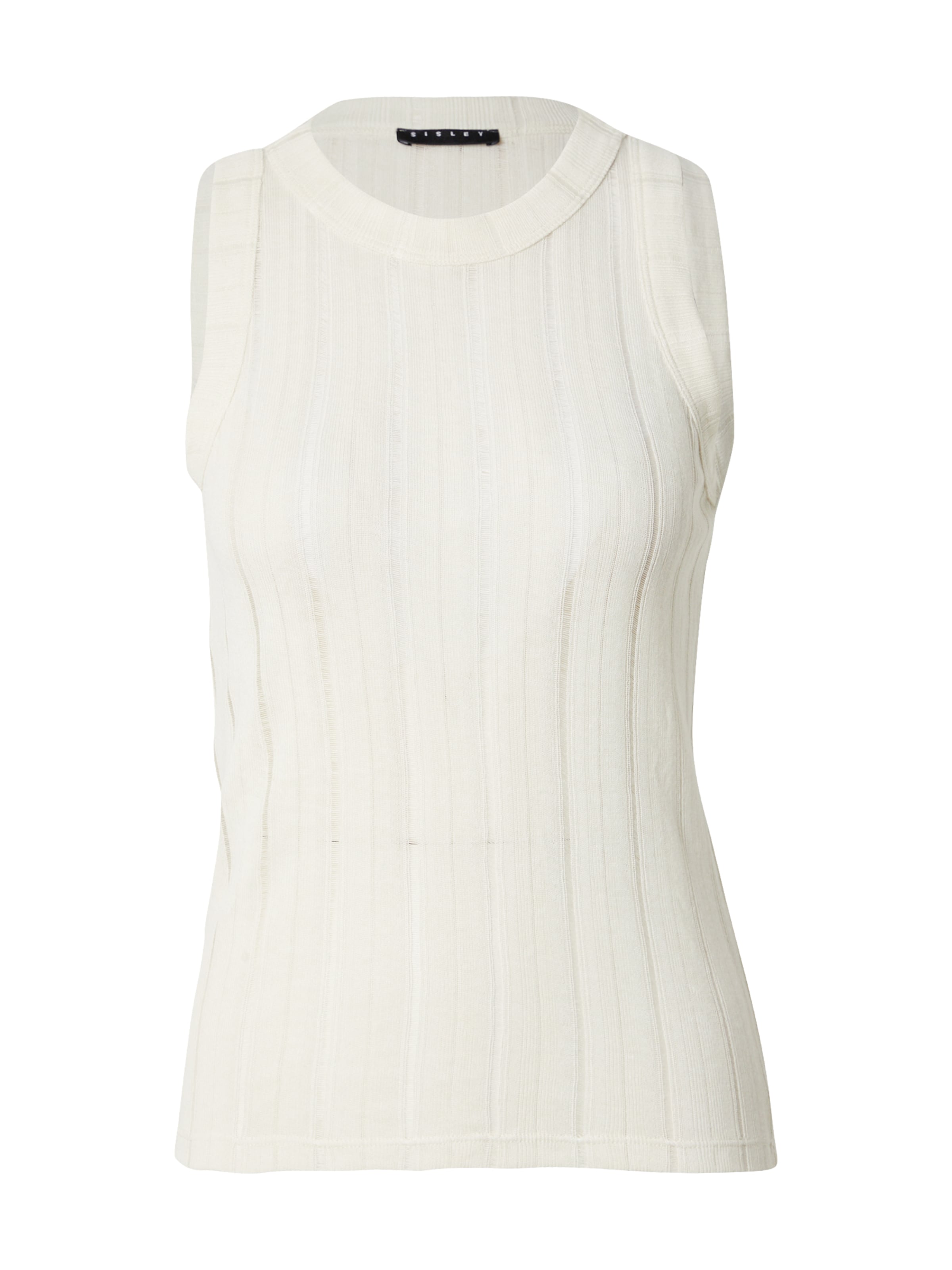 Sisley Top – bílá: přední strana