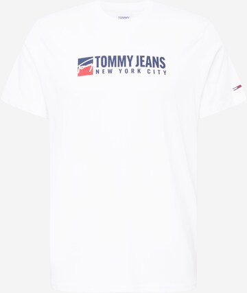 Tommy Jeans Shirt in White: front