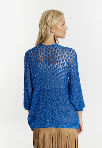 Cardigan IZIA en bleu