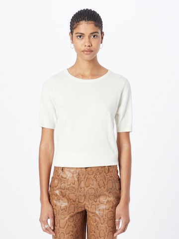 Peppercorn - Pullover 'Tana' em branco: frente