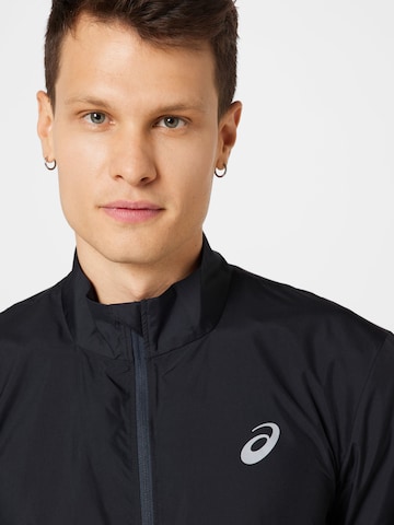 ASICS Športna jakna | črna barva