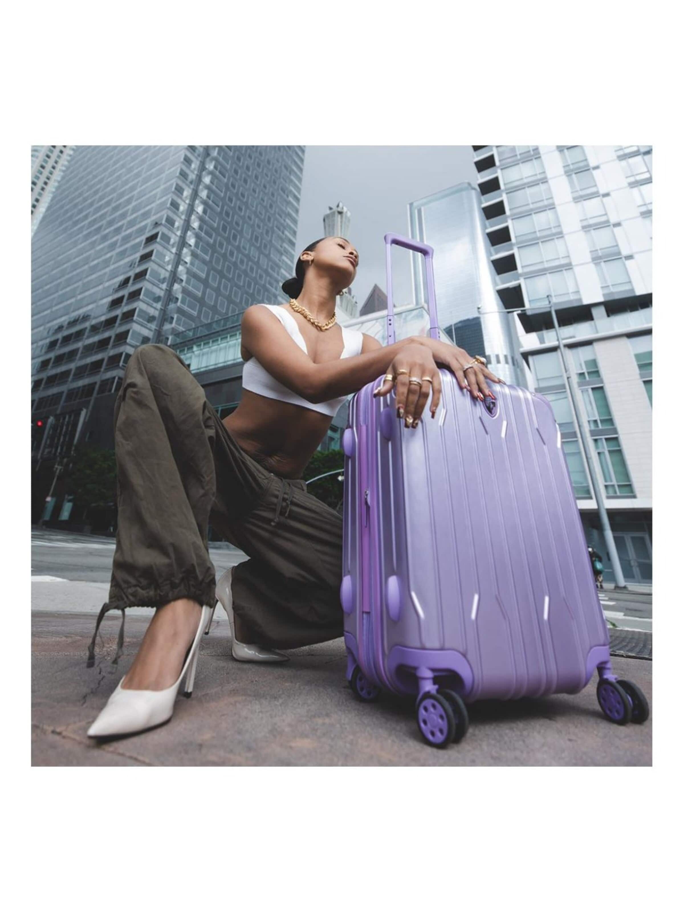 Heys Suitcase in Silver