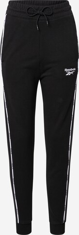 Reebok Sport Workout Pants in Black: front