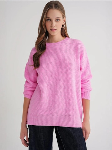 Pull-over MixRay en rose
