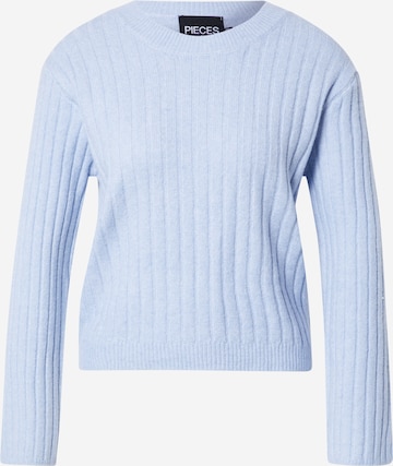 PIECES Pullover 'Halena' i blå: forside