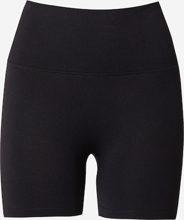 Skinny Pantalon de sport Aim'n en noir : devant
