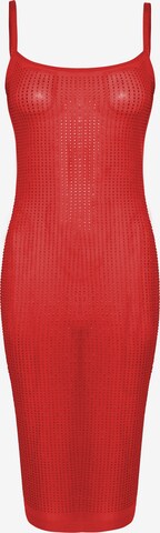 OW Collection Šaty 'SCARLETT' – červená: přední strana