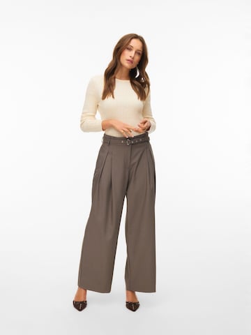 VERO MODA Regular Pants 'VMBellis' in Grey