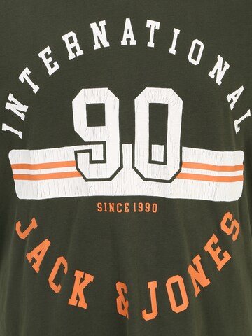 Jack & Jones Plus Μπλουζάκι 'CARLO' σε πράσινο