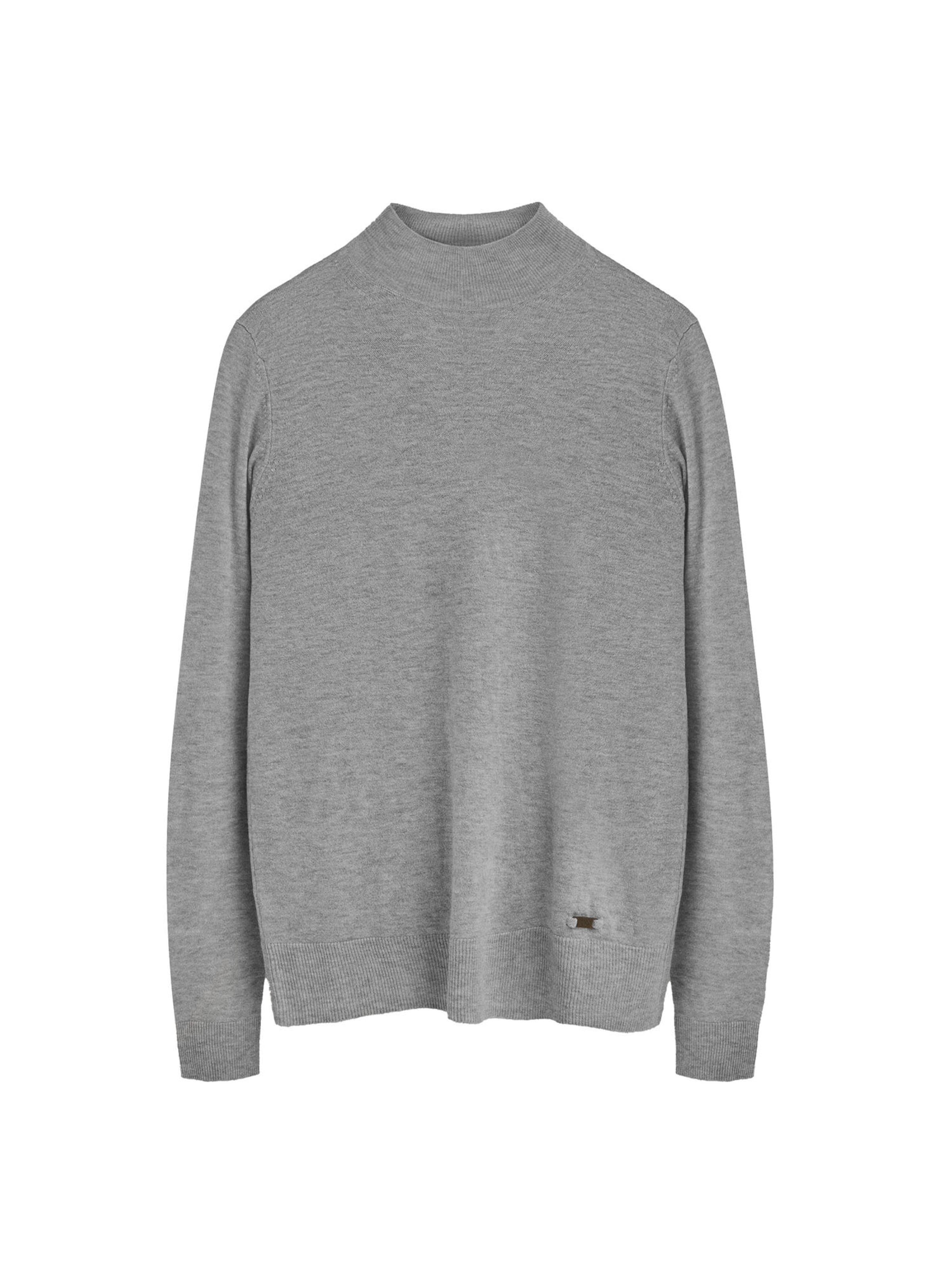 Polo Club Sweater in Grey: front