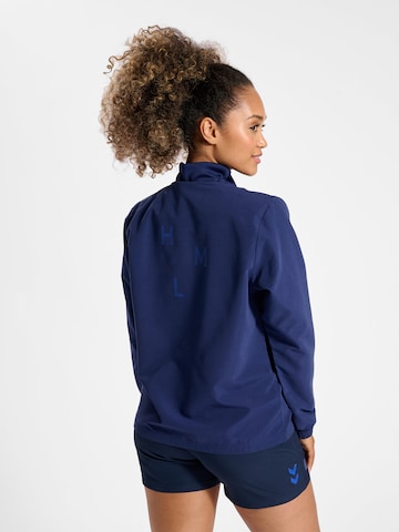 Hummel Trainingsjack in Blauw