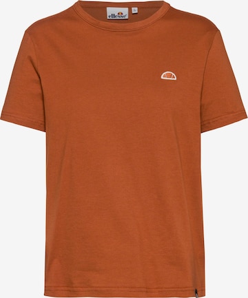 ELLESSE Shirt 'Sartoria' in Brown: front