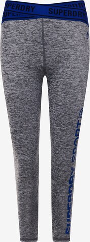 Superdry Workout Pants in Grey: front