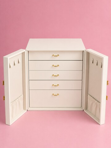 MEVYRA Jewelry Storage in White
