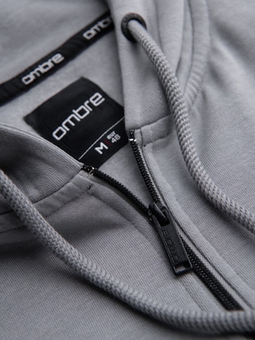 Ombre Sweat jacket in Grey