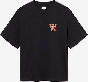 DOUBLE A T-Shirt 'Liam' in Schwarz: Vorderseite