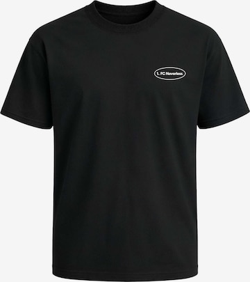 Neverless Shirt 'Soccer Dackel' in Schwarz: Vorderseite