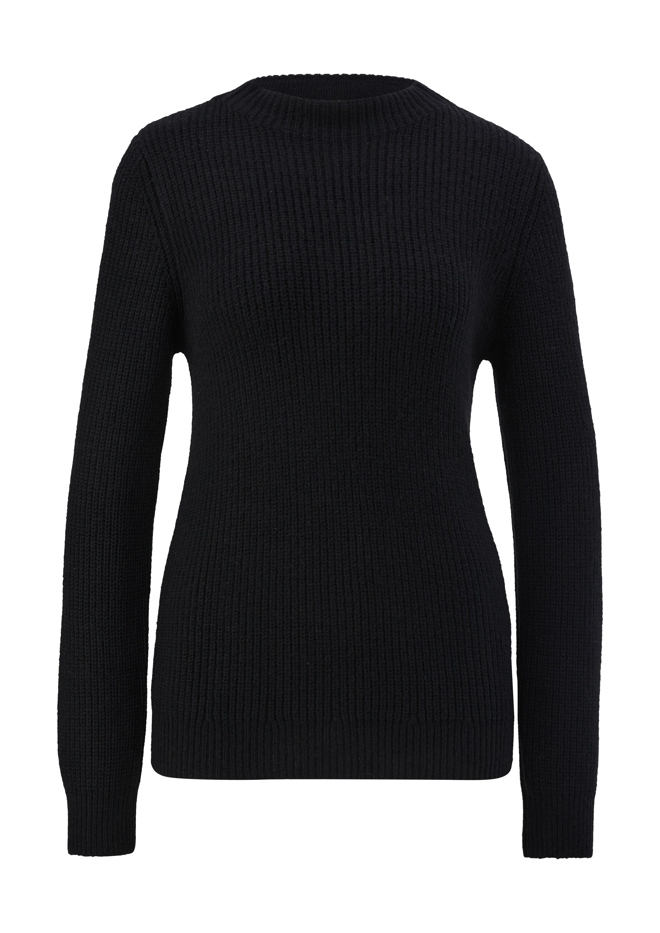 s.Oliver Pullover in Schwarz: Vorderseite