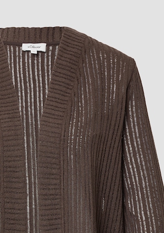 s.Oliver Strickjacke in Braun