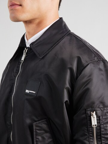 KARL LAGERFELD JEANS Jacke in Schwarz