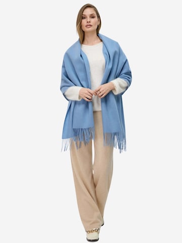 BELLEMERE NEW YORK Scarf 'Einfacher Wollschal und -stola' in Blue