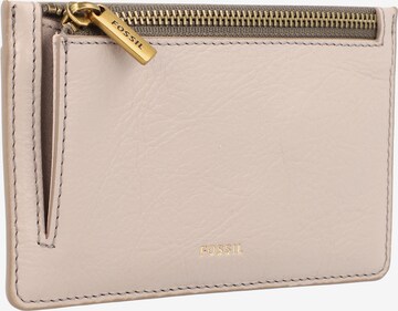 FOSSIL Sleutelhanger 'Logan' in Beige