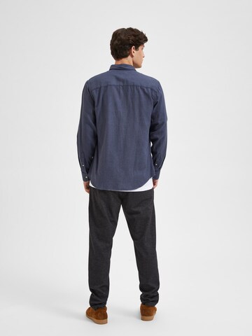 SELECTED HOMME Regular fit Overhemd 'Robin' in Blauw