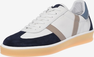 Baskets basses BALDININI en bleu : devant