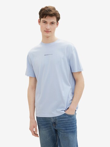 TOM TAILOR DENIM T-Shirt in Blau: predná strana