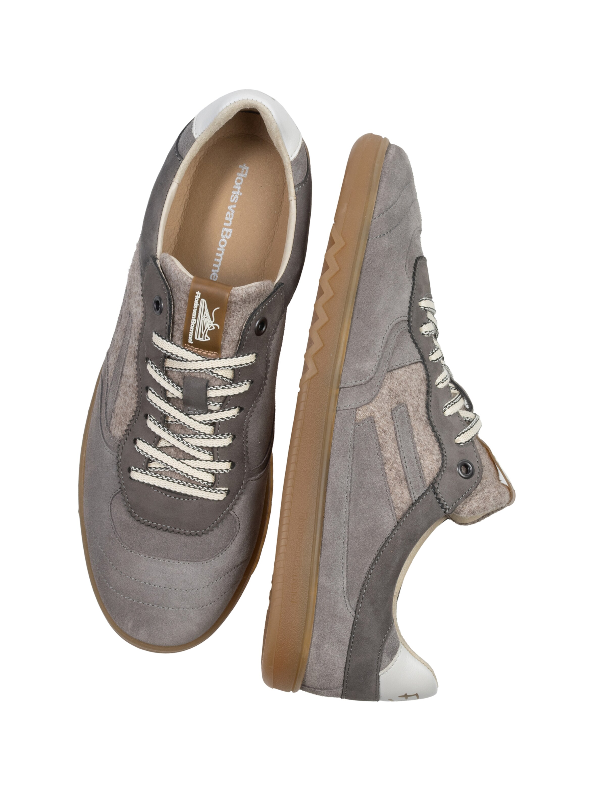 Floris van Bommel Sneakers laag 'De Zaler 04' in Grijs