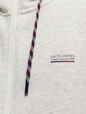 Giacca di felpa di JACK & JONES in grigio