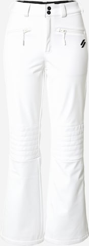 Pantalon de sport 'Slalom' Superdry en blanc : devant