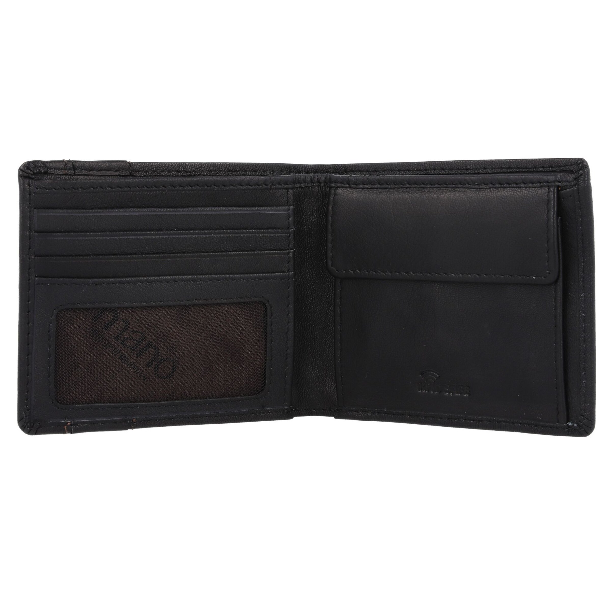 mano Wallet 'Don Leonardo' in Black
