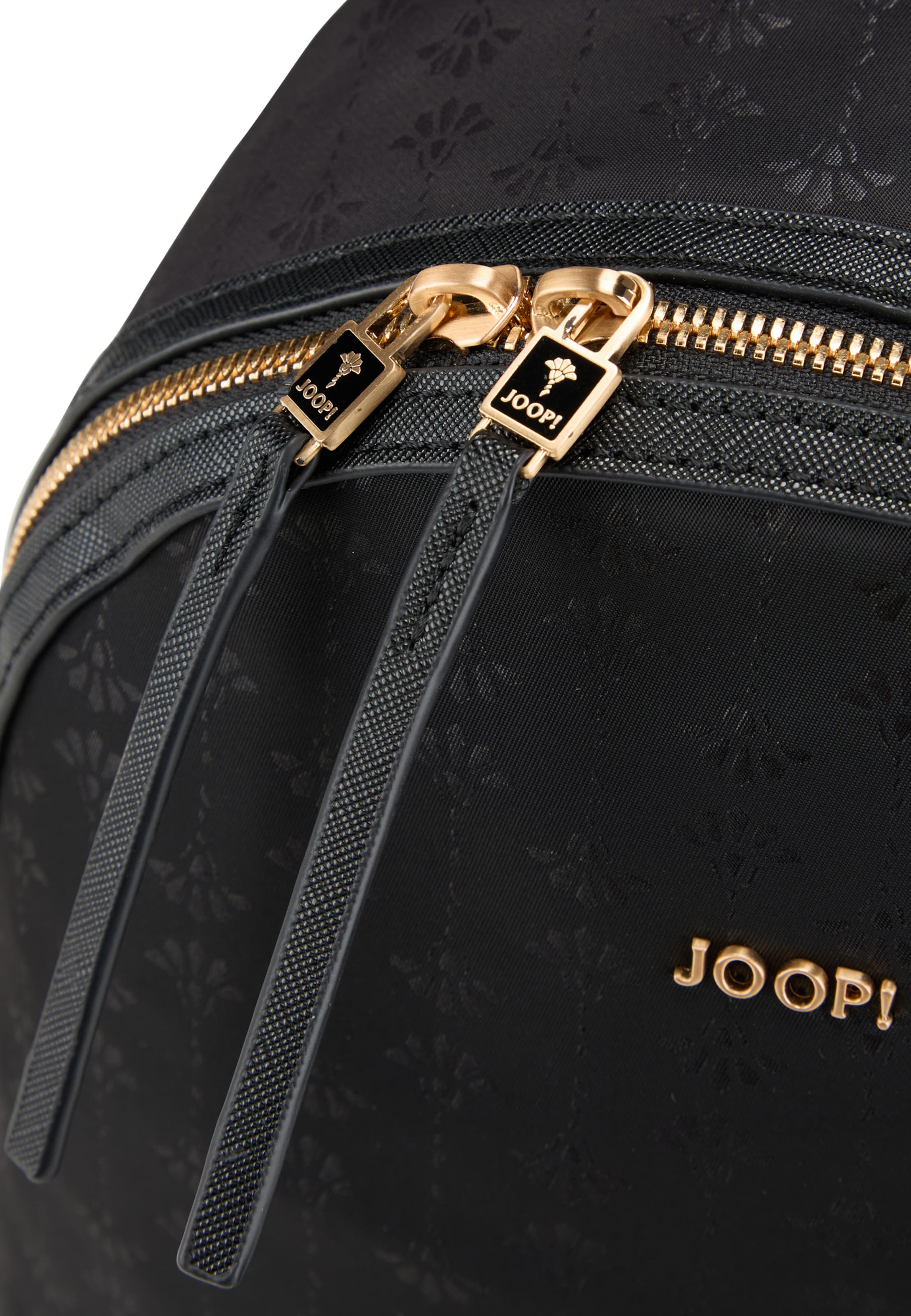 JOOP! Hátizsák 'Collana Tessuto Enrica' - fekete