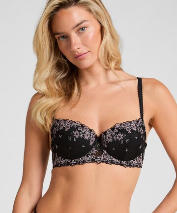 Hunkemöller Balconette Bra 'Chloe' in Black: front