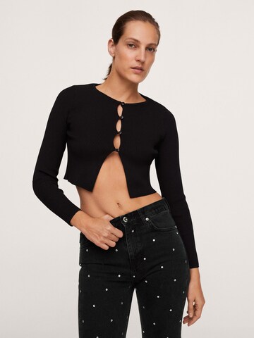 MANGO Regular Jeans 'Nuit' in Zwart