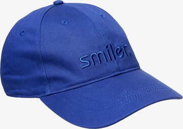 smiler. Baseball Cap sunny. in Blau: predná strana