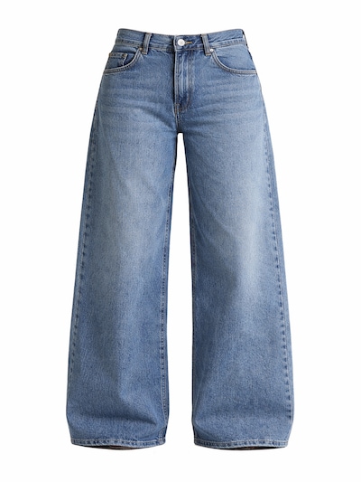 IT'S BASIC Jeans 'ELENA PALAZZO MID RISE JEANS' in de kleur Blauw gemêleerd, Productweergave