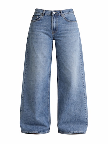 Wide Leg Jean 'ELENA PALAZZO MID RISE JEANS' IT'S BASIC en bleu : devant