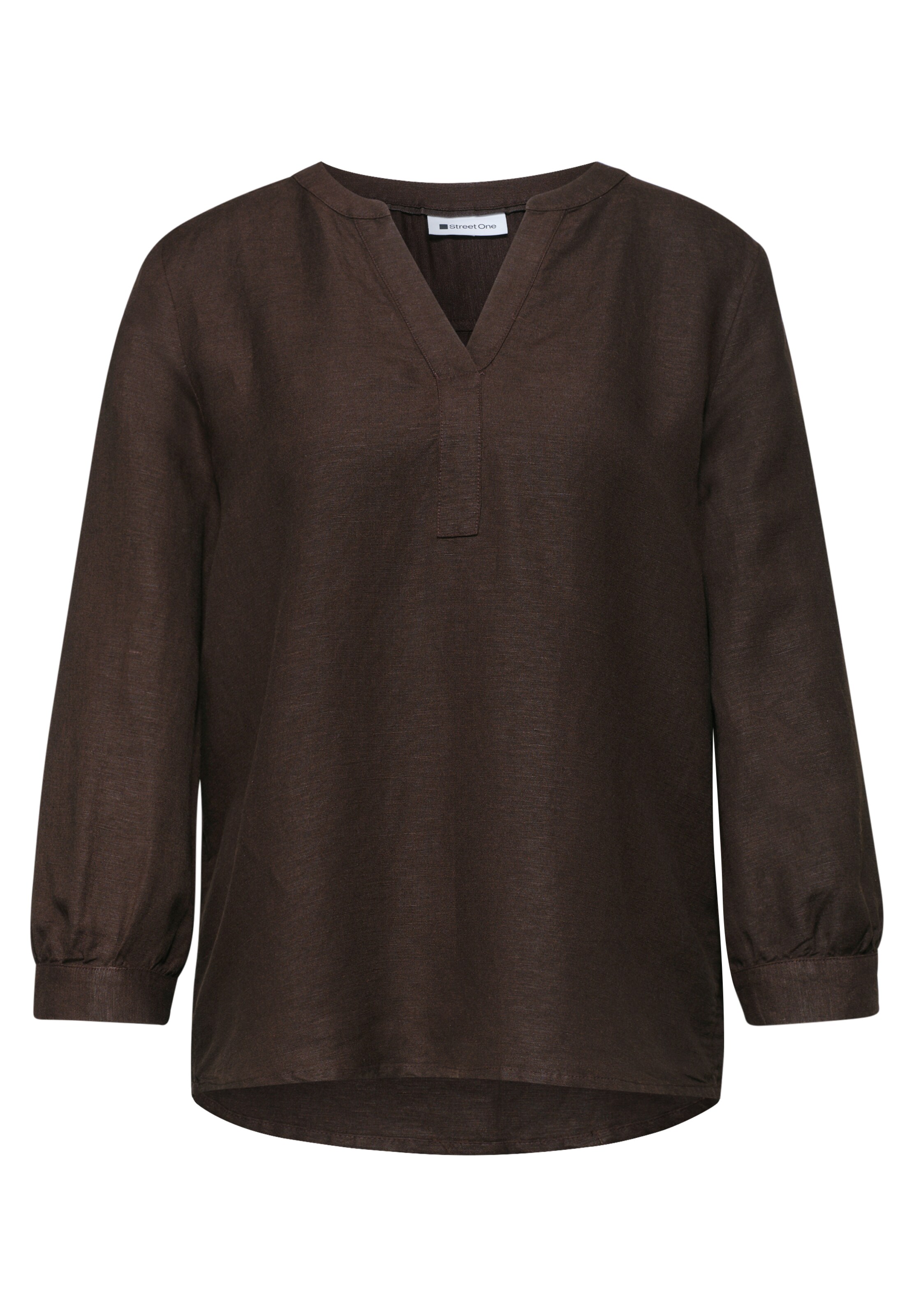 STREET ONE Bluse in Braun: Vorderseite