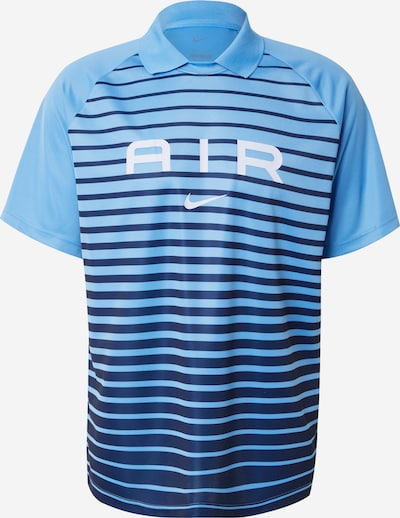 Nike Sportswear Paita 'AIR' värissä laivastonsininen / taivaansininen / valkoinen, Tuotenäkymä