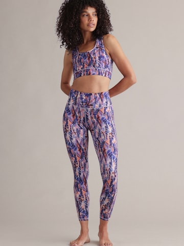 Hey Honey Leggings 'Cropped' in Lila: Vorderseite