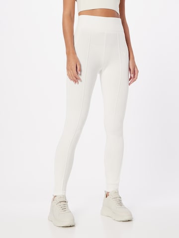 GUESS Skinny Leggings 'ALLIE' in White: front